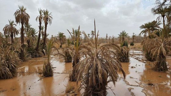 البنية التحتية الهشة في تغبالت تحت اختبار الأمطار الغزيرة