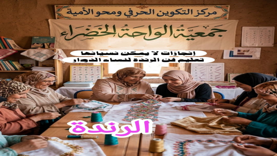 أنامل ذهبية من القرية: إنجاز نعيش أثره اليوم من بين أجمل الحوايج اللي قامت به…
