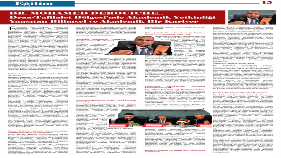 بعد إسبانيا.. الإعلام التركي يفتح ملف تجربة الدكتور محمد الدرويش الأكاديمية والع…