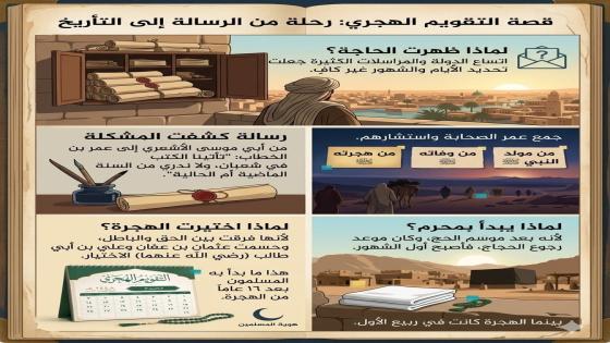 قصة التقويم الهجري: رحلة من الرسالة إلى التاريخ
يرتبط التاريخ الهجري في أذهاننا …