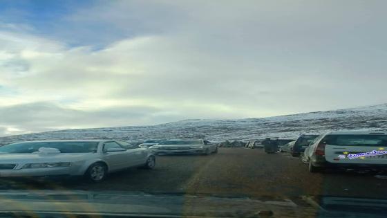 مساء اليوم كل الطرق تؤدي الى صاغرو هءه الصور اخدت على مستوى تيزي ن تكيط جماعة