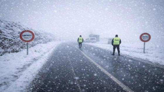 نشرة إنذارية : زخات رعدية محليا قوية وتساقطات ثلجية وهبات رياح أحيانا قوية يومي …